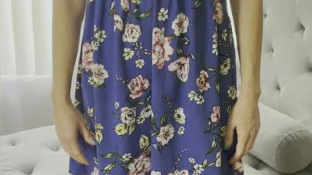 My dress is better worn on the floor, wouldn’t you agree? (35f)