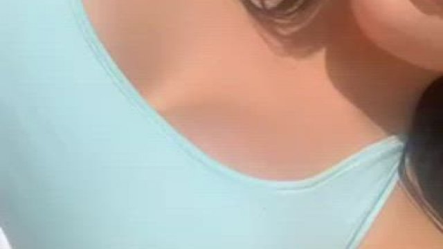 I love the size of my tits