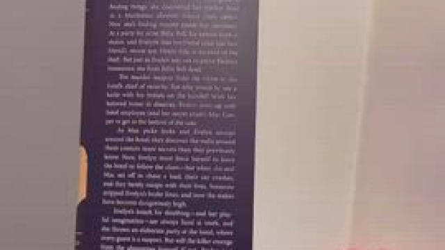 Would you look at the book or me