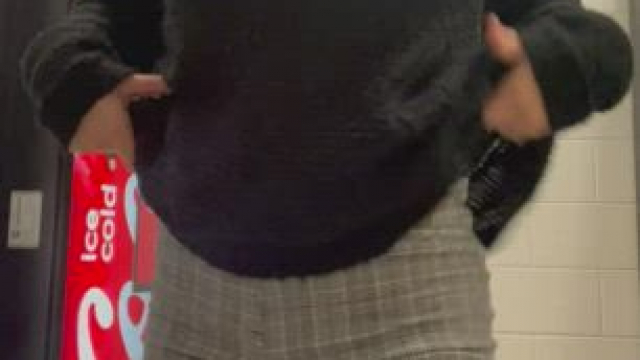 Hopefully no one walks in the teachers lounge