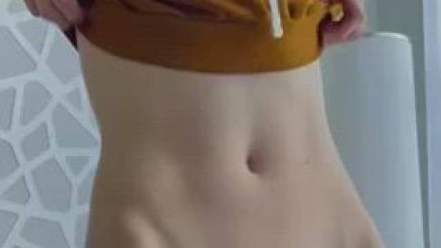 Maybe my tummy can make you hard [gif]