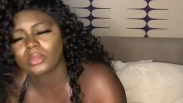 Let me put these big tits in your face while I ride you