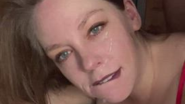 He pinned me down and came on my face and I loved it!!