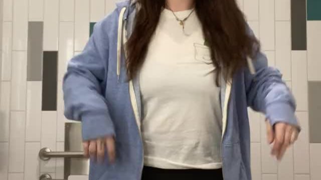 Titty drops always make me smile - especially when I'm doing them where I'm not 