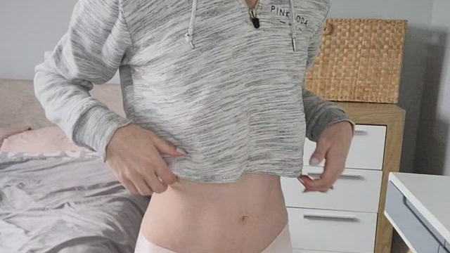 I achieved a tiny tit drop