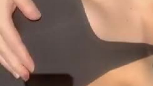 My tight sports bra hides them well.. 