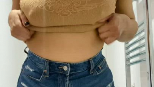 react if my nipples surprised you.. (oc)