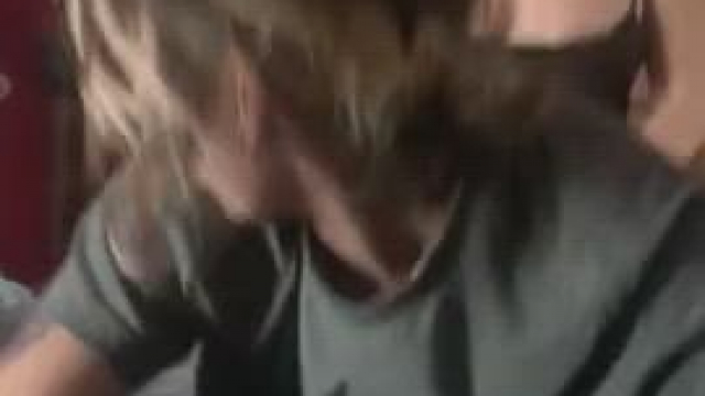 Watching the Housewife Bang her Mate with a Strap on