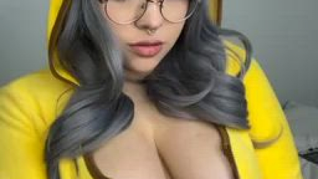 Bouncing in my cute pikachu outfit