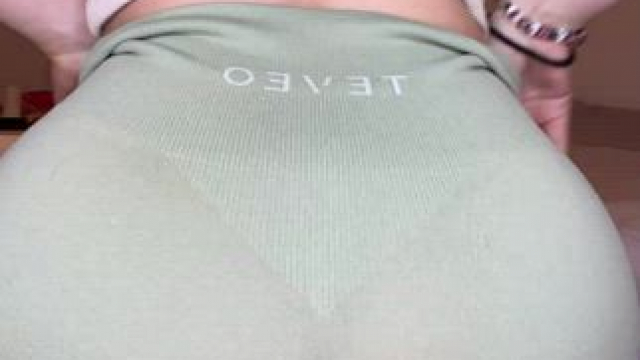 bending over just for you