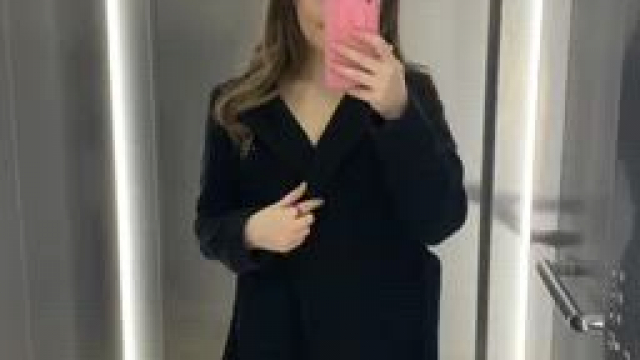 [gif] Back in the school elevator, no-one in class knows whats under the coat, k