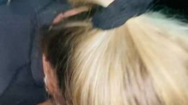 Finished him in a busy parking lot