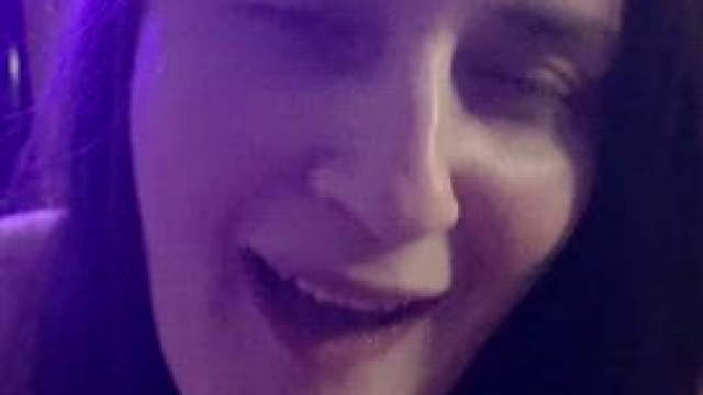 Finishing the job all over my face