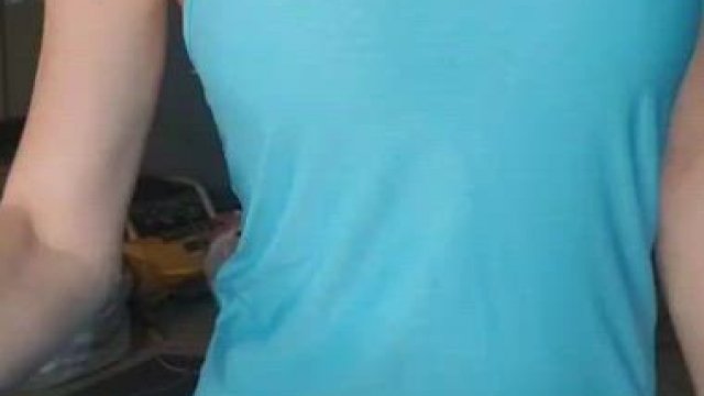 ... dropping my tits since my husband dropped the ball on taking out the trash ?