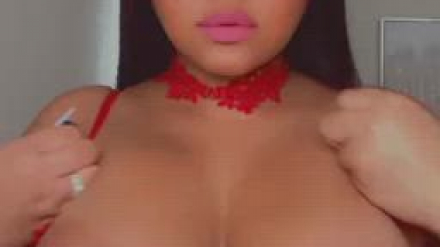 Shaking my homegrown 34DDD for you.