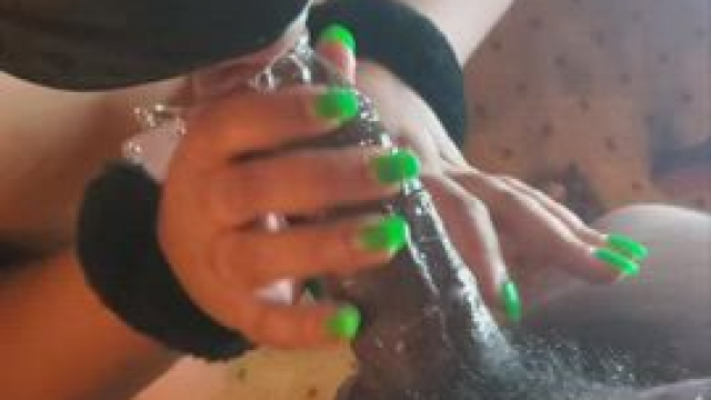 I[f] you handcuff me in the front im playing with your balls!