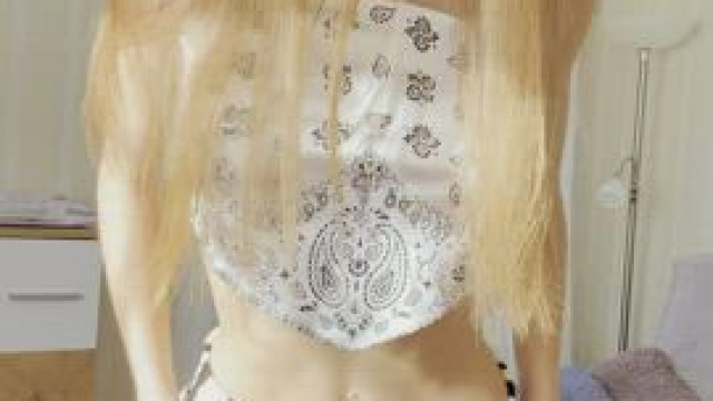 I wish I had sexy fresh cum on my pierced boobs