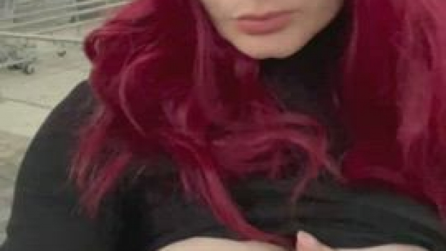 I guess you don't want only to push the shopping trolley haha, I hope nobody saw