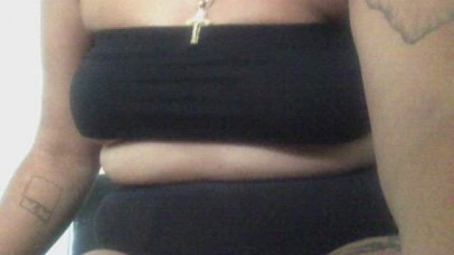 Titty Drop with my Cross on... oops!