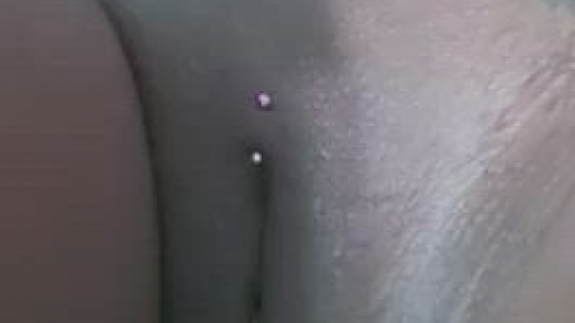 Foreplay Masturbating Pierced Pretty Pussy