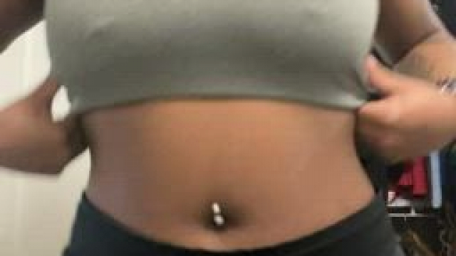 Can I jiggle my boobs in your face?