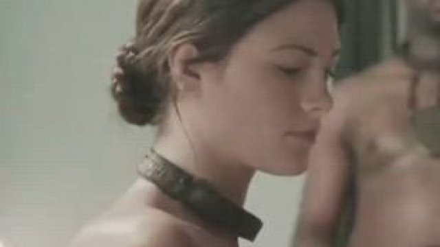 Pregnant Tits Laura Surrich take in the Ass in Spartacus