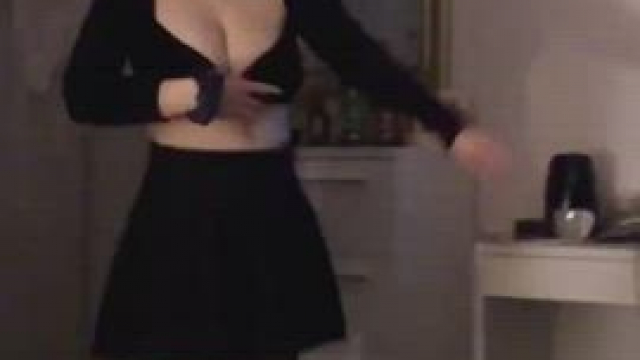 My boobs are so big that they jump out of my shirt