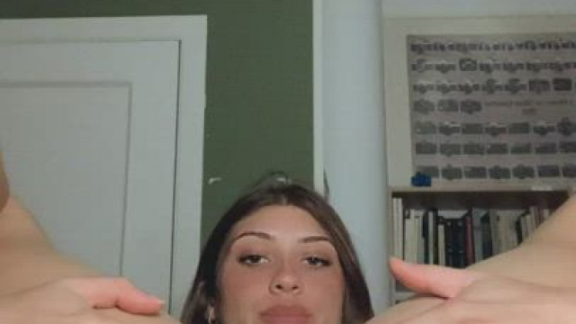 I was doing yoga naked, yes, but my pussy and my ass need to enjoy more