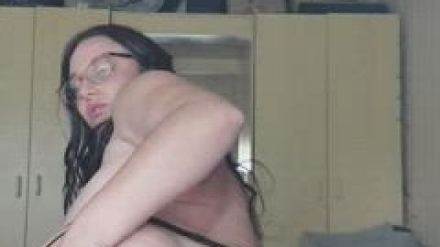 Giving my ass the middle finger...