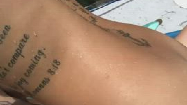 Fucking by Pool, love when someone trying to see me and my boyfriend morning sex