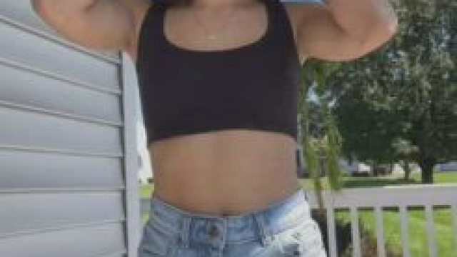 I didn't notice the person running behind me