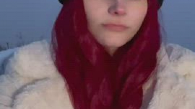 Beautiful view or not, I had to take direct advantage to show you my teenn tits 