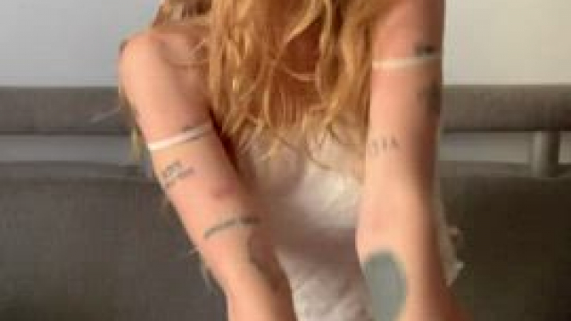 What's on this redheaded girl's mind