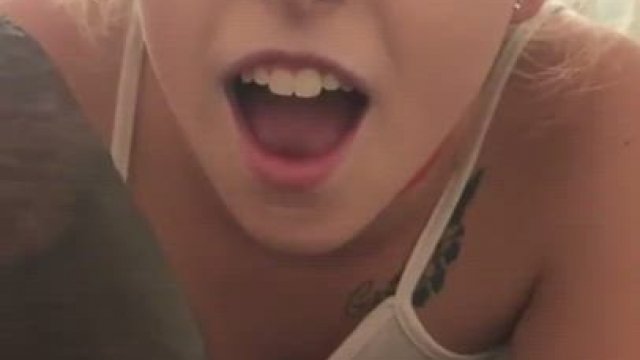 Pretty sucking big bbc