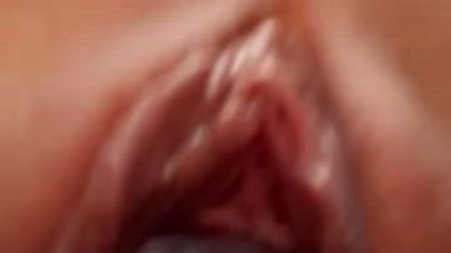 I love watching my pussy be stretched open