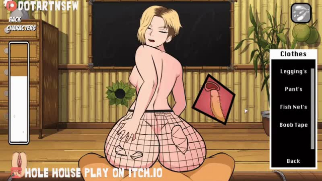 Gwen Stacy Gets Creampied In Fishnets (Hole House)