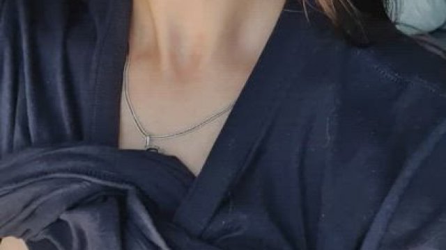 Just my smile and my petite boobs