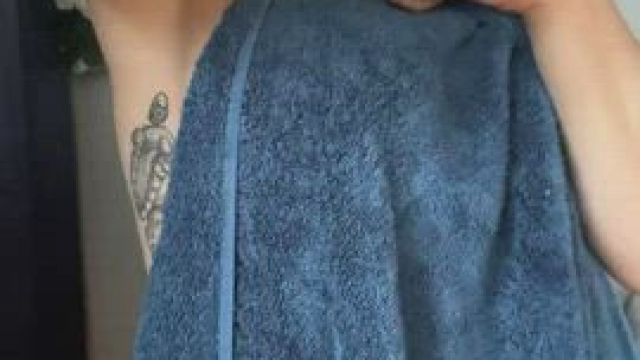 Counts as a strip even if it's just a towel