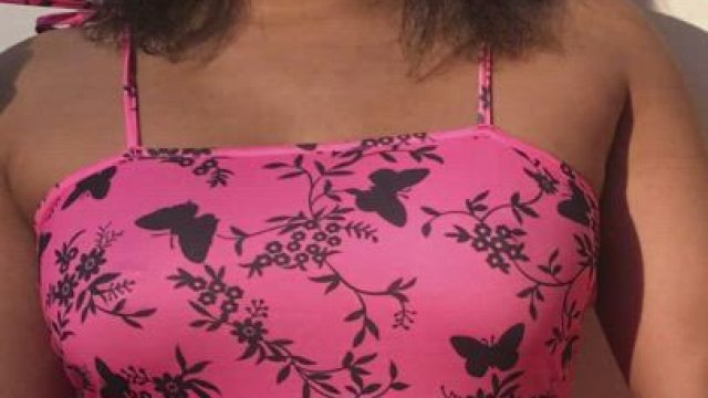 stripping my dress off