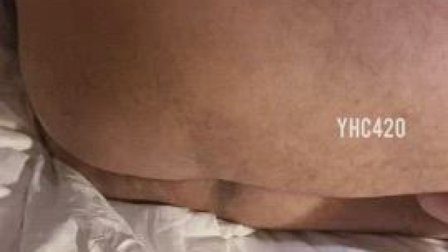 Legs locked, and getting railed