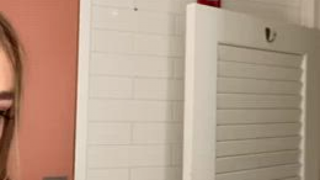 I should do this in the men’s bathroom next time