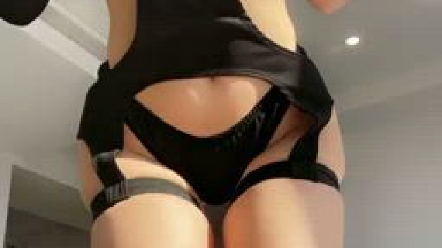 Since you can’t stare at my personality, stare at my tits