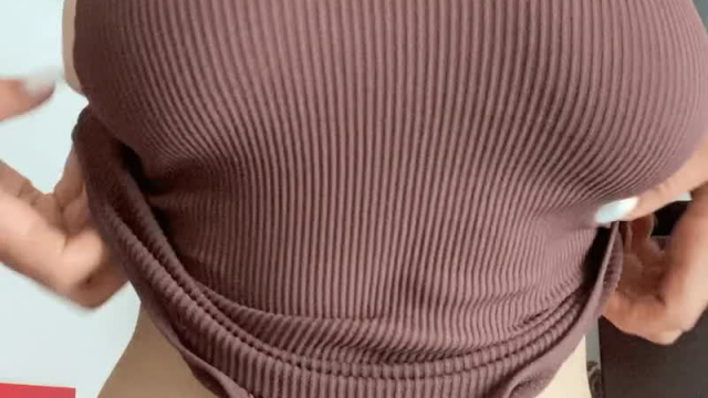 My boobs are always eager to get out of clothes