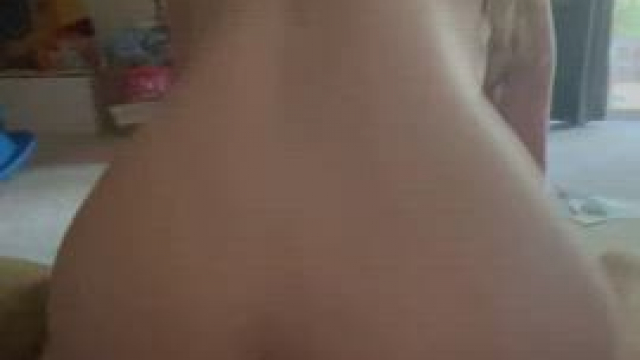 Sharing the view of my wife on the couch