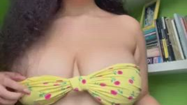 my bigt tits just keep growing... could you handle them?