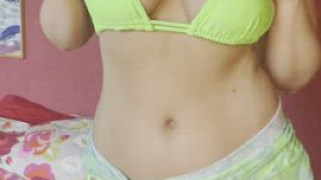 let's go to the beach and forget our swimwear [video][F][OC]