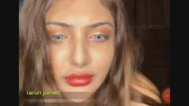 Famous TV Serial Actress Stripping from Dress to Sexy Bikini