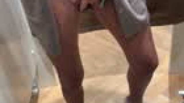 You couldn't imagine how hard it is not to moan in a changing room