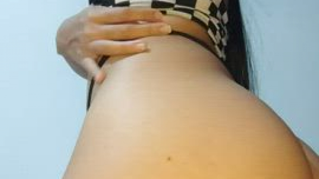 imagine that u come home from work to this cute girl in the mood for playing