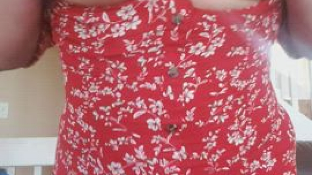 How do my breasts look in my new fall dress